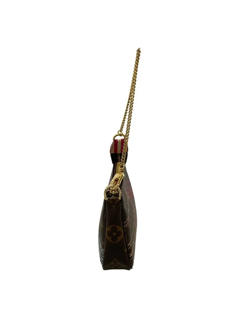Louis Vuitton Handbag Monogram Mini Pochette Soirle T&b